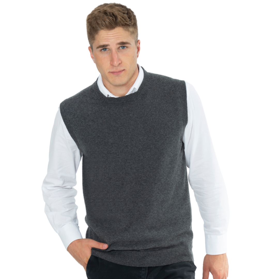 Gilet girocollo
